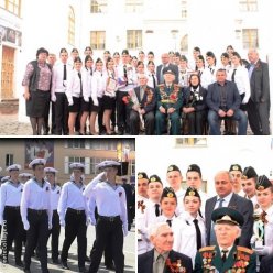 5 мая прошел городской смотр строя и песни